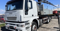 Iveco 240E42 6x2 Kiper sa kranom Zamjena, 1998 god.