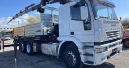 Iveco 240E42 6x2 Kiper sa kranom Zamjena, 1998 god.
