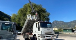 Iveco 240E42 6x2 Kiper sa kranom Zamjena, 1998 god.