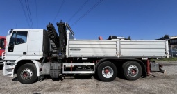 Iveco 240E42 6x2 Kiper sa kranom Zamjena, 1998 god.