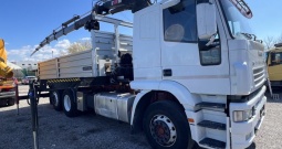 Iveco 240E42 6x2 Kiper sa kranom Zamjena, 1998 god.