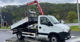 Iveco 70E15 Kiper kran Fassi 30 Zamjena, 2014 god.
