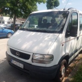 Opel Movano, kombi s 9 sjedala, sa staklima, putnički, 1.9 dizel