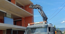 Volvo aprol, kiper, kran, Kontejner