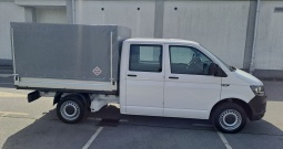 VW TRANSPORTER T6 2. 0 TDI, 2016g, dupla kabina, sanduk
