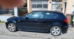 BMW 118d, 2008, 132.000km, registriran do 30.04.2027.
