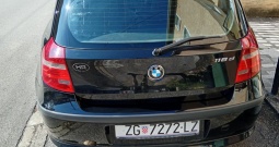 BMW 118d, 2008, 132.000km, registriran do 30.04.2027.