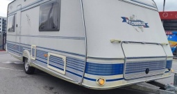 Kamp prikolica Njem.TEC, 6×2,5 m. izvrsna, HR reg.