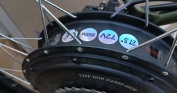 Cygnus fat bike prerađen u električni