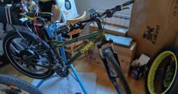 Cygnus fat bike prerađen u električni