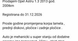 OPEL ASTRA 1.3CDI