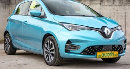 Renault Zoe R135 intes, 51 kw, bat 527 km doseg, CCS punjač 50 kwh, otpl 4 rate