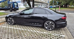 Audi A4, crni, 40 TDI, S-tronic, 3z-klima, koža, el. sjedala, navi, black optic