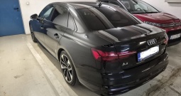 Audi A4, crni, 40 TDI, S-tronic, 3z-klima, koža, el. sjedala, navi, black optic