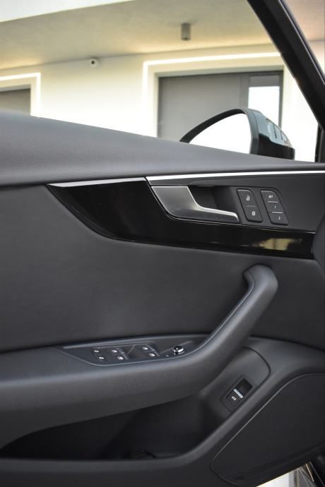 Audi A4, crni, 40 TDI, S-tronic, 3z-klima, koža, el. sjedala, navi, black optic