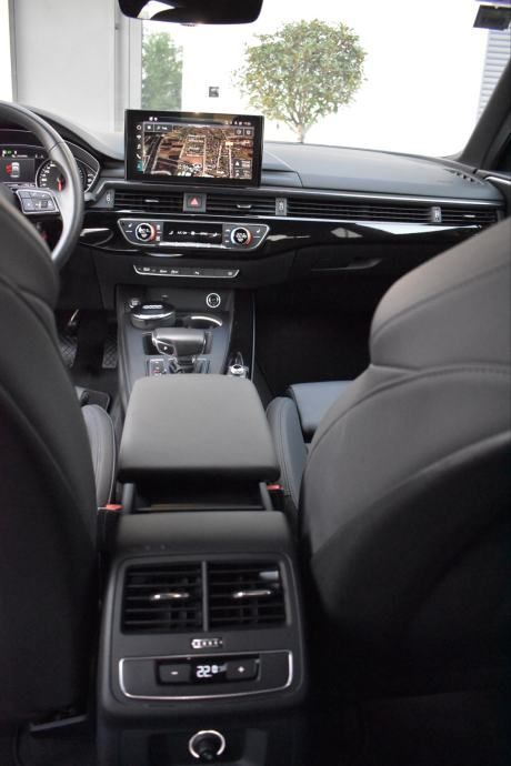 Audi A4, crni, 40 TDI, S-tronic, 3z-klima, koža, el. sjedala, navi, black optic