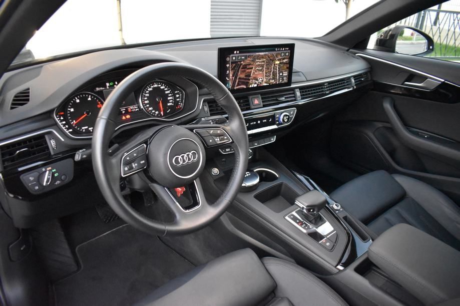 Audi A4, crni, 40 TDI, S-tronic, 3z-klima, koža, el. sjedala, navi, black optic