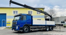 6.6m Volvo 6x2 + HIAB 144 kran (2005) *Češka*