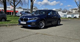 BMW 118d advantage, 150 ks, led, 2 - aut. klima, temp, navi, reg 03/27