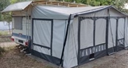 Hobby 5,5m ,HR reg.kao nova sa alu krovom, vrlo povoljno