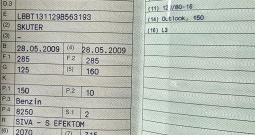 Keeway Outlook 150cc (Honda SH 150) reg, garažiran, očuvan