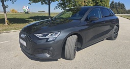 Vrlo atraktivan Audi A3 8Y 2.0 TDI, 118 KS, u antracit sivoj boji