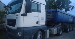 MAN TGX 18440 eev, 2014.g. 12/26 i Schmitz, 2007.g., reg. 10/27.g.