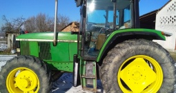 Traktor John Deere 6600 i plug tri brazde spertberg helti