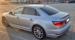 Audi A4 2.0 TDI automatik, S line, LED, alkantara, 140 kw