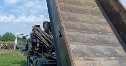 Volvo kiper, Abroll, kran Fassi, kran, kiper, Palfinger, Hiab, volvo