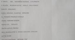 Izuzetan automobil dobro očuvan rijetko na tržištu
